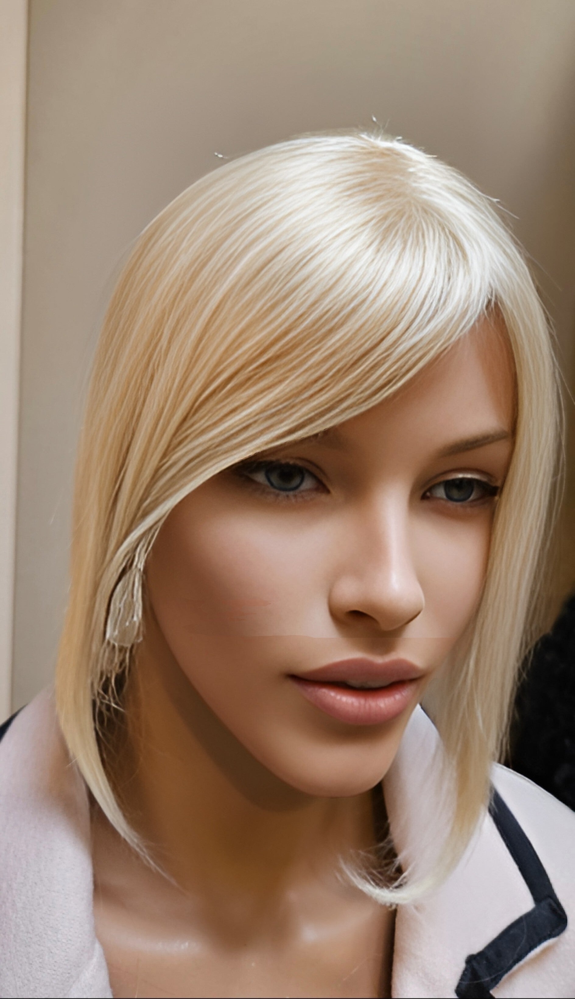 Top filler blond human hair