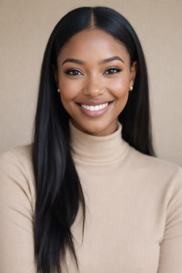 silky straight