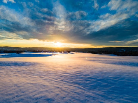 Solnedgang