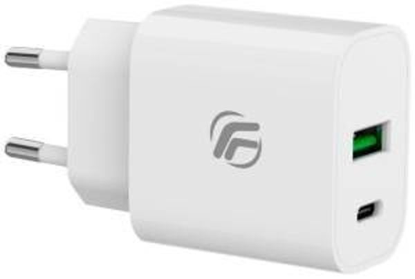 CARICATORE USB-A + USB-C UNIVERSALE 20W FAST CHARGE FENNER TECH