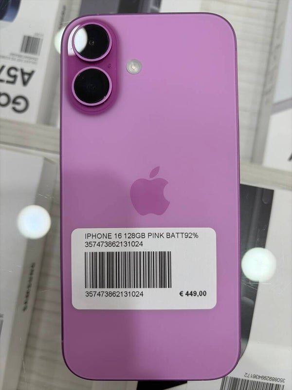 Usato iPhone 16 pink 128gb