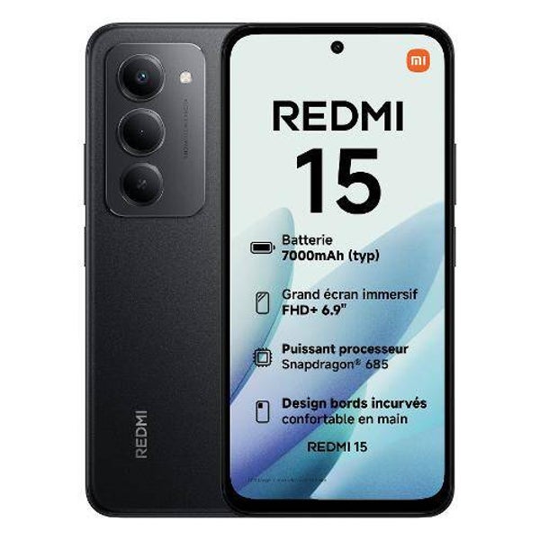 XIAOMI Redmi 15 8+256 Nero