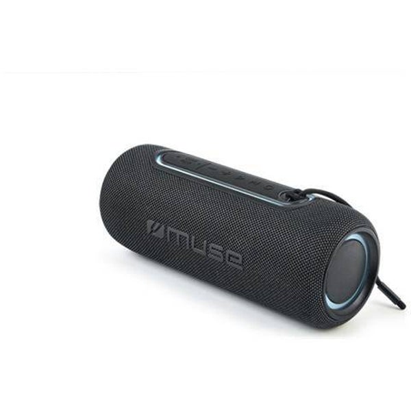 Muse Speaker Portatile Premium Bass Boost 20w Bluetooth A2dp Ipx5, Nero