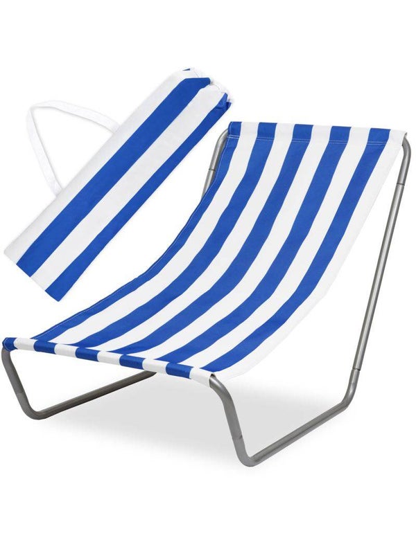 Leżak plażowy ogrodowy składany fotel + Torba