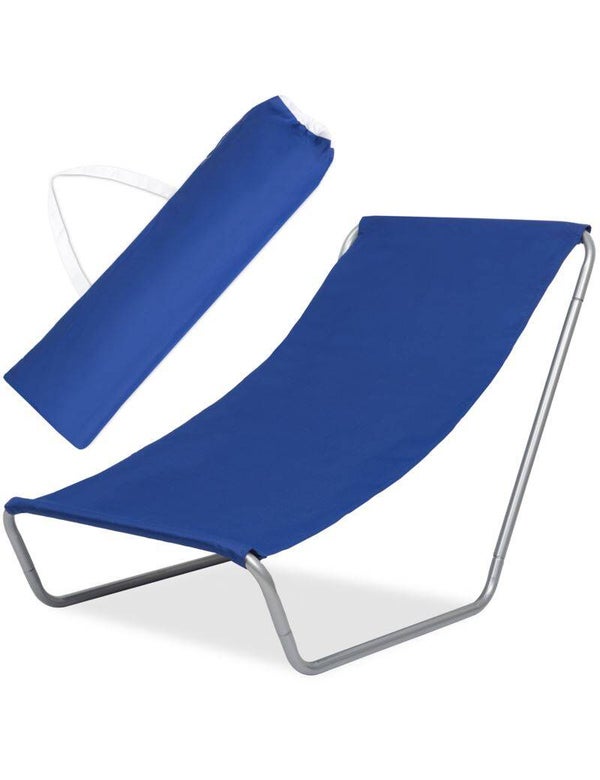 Leżak plażowy ogrodowy składany fotel + Torba