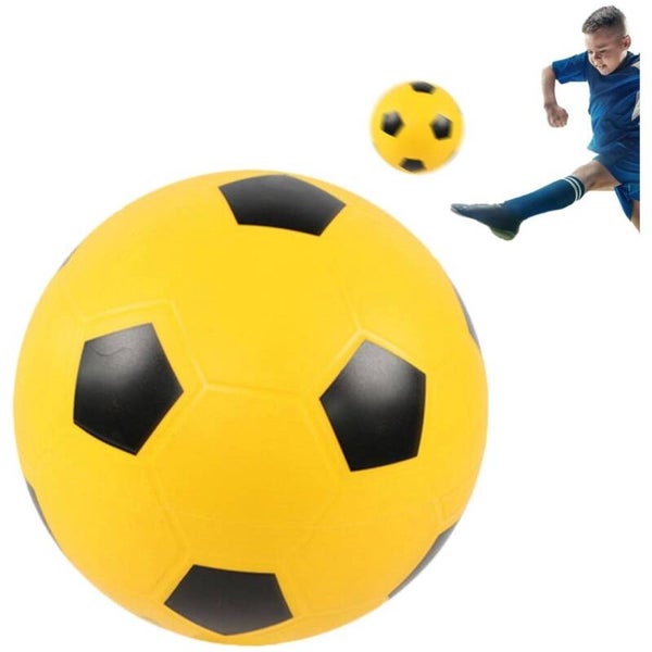 Piłka Nożna dla Dzieci Wytrzymała MASTER 21 cm Żółta