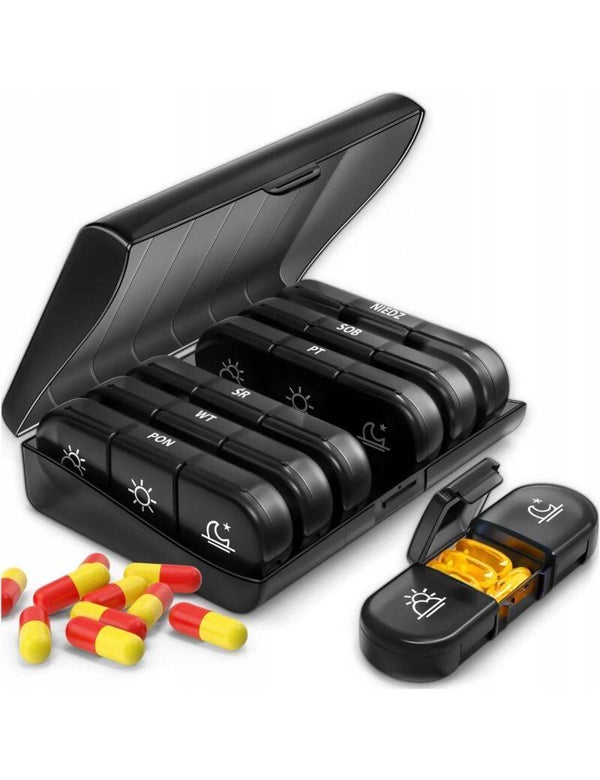 Organizer na tabletki pojemnik 7dni / 3 pory dnia