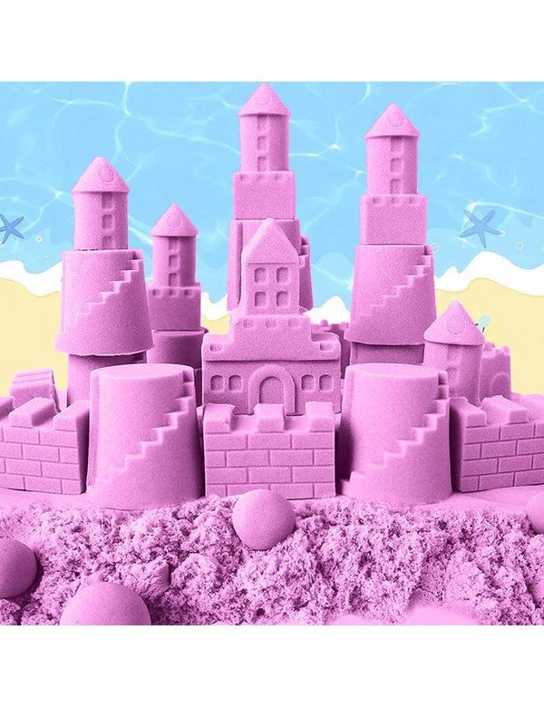 Piasek kinetyczny magiczny 1kg Fioletowy