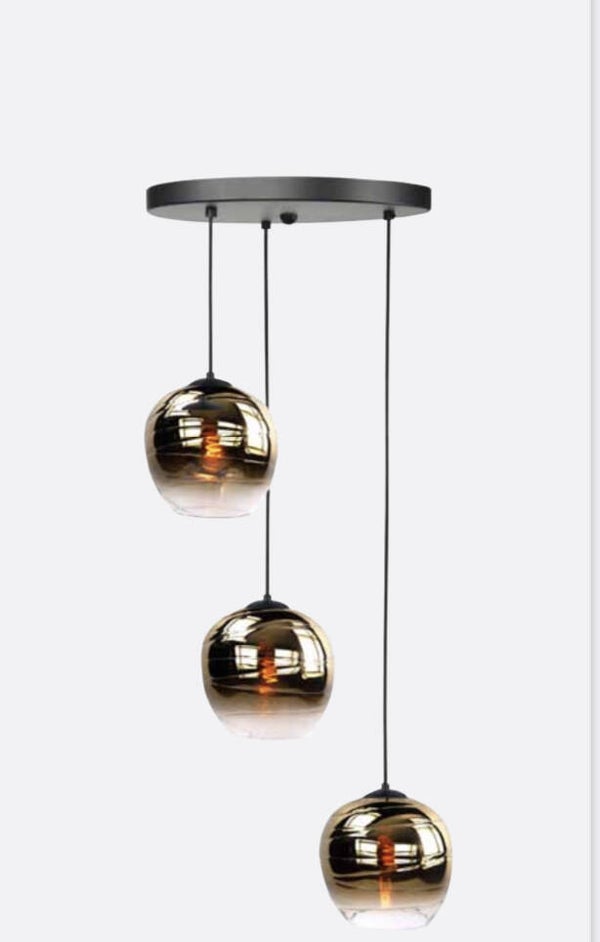 Hanglamp highlight fantasy 3x60w gold