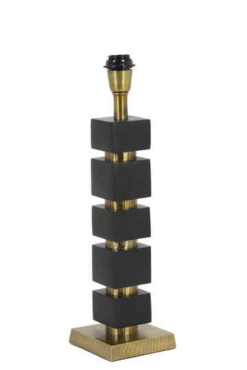 Lampvoet Ø14x52 cm JYSA antiek brons-mat zwart