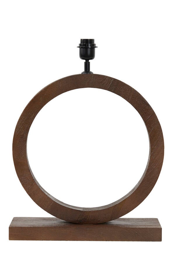 Lampvoet 41x13x55 cm TINAR hout mat roodbruin