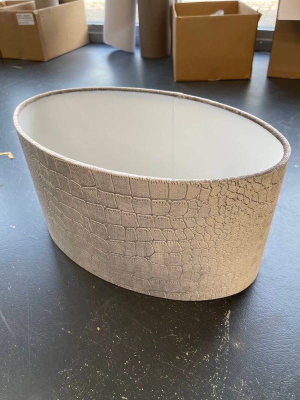 Lampenkap Elips 45/25 big croco 56