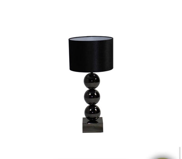 Lampvoet 3 bollen Zwart