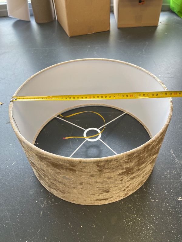 Lampenkap cilinder 40/20 croco 02