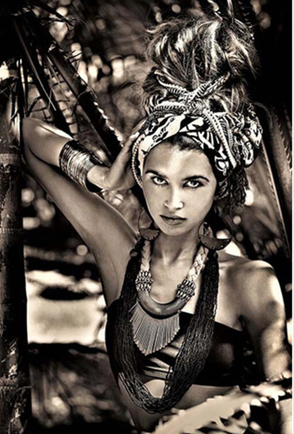 Glasschilderij Women Art 0062