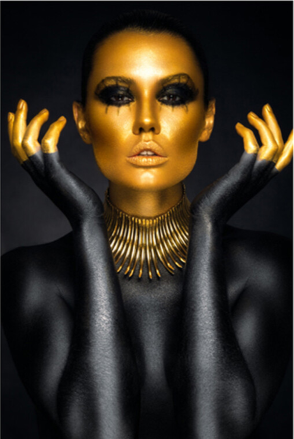 Glasschilderij Women Art 0084