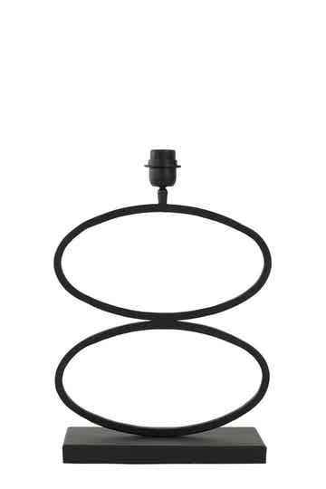 Lampvoet 33x17x42 cm STELIUS mat zwart