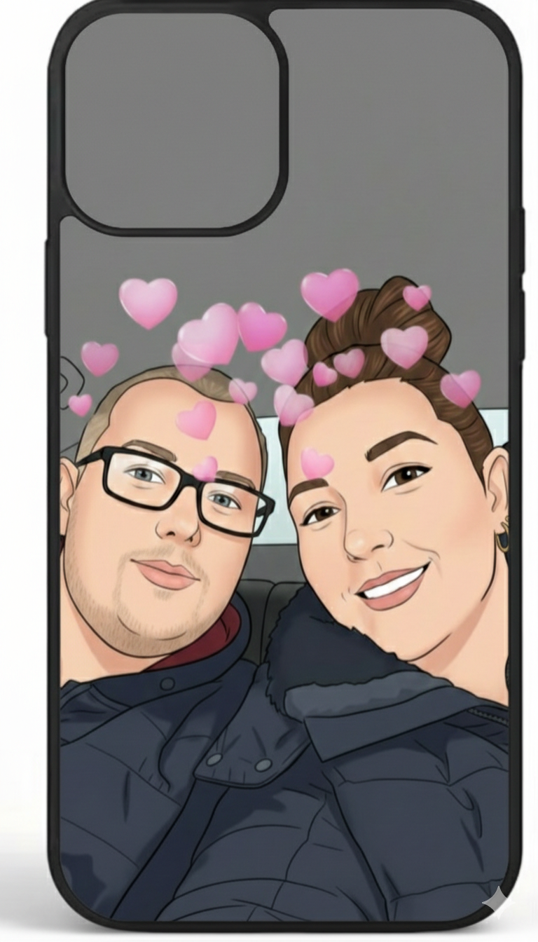 Telefoonhoesje gepersonaliseerd