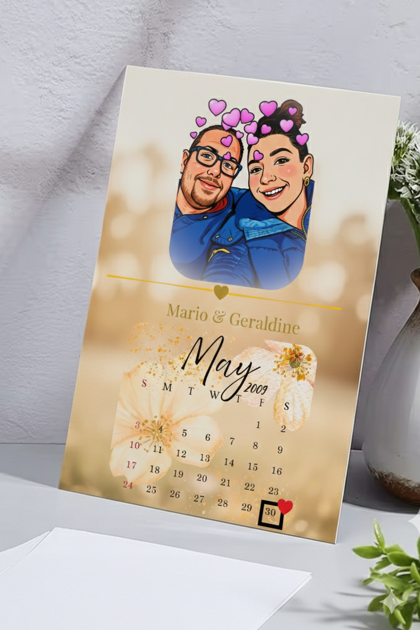 Namen, een foto en die ene datum die alles veranderde... 🗓️❤️