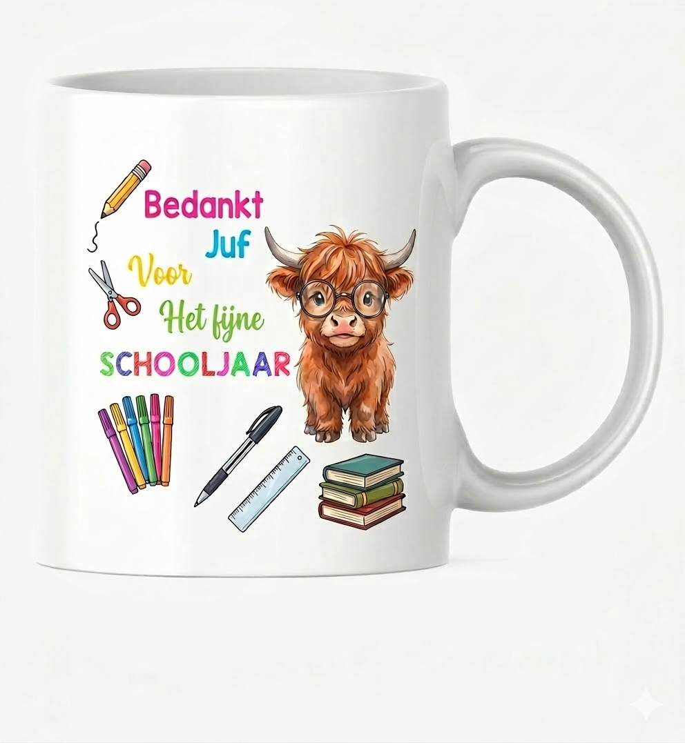 Bedankt juf voor het fijne jaar.