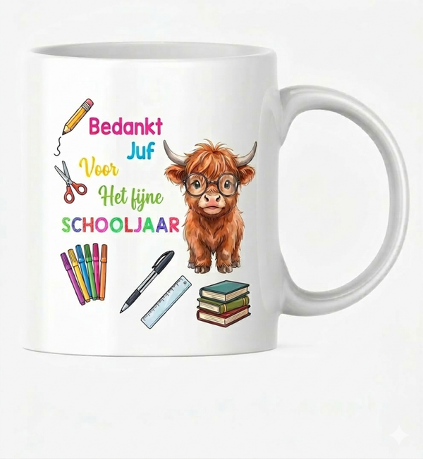 Bedankt juf voor het fijne jaar.