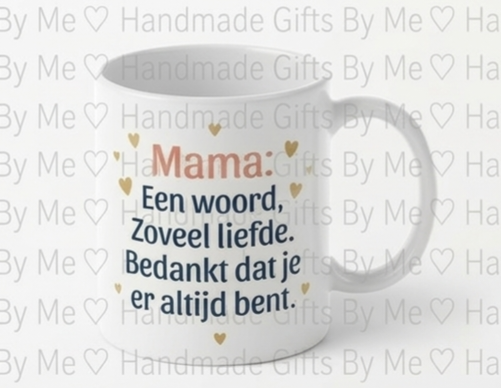 Mama een woord zoveel liefde
