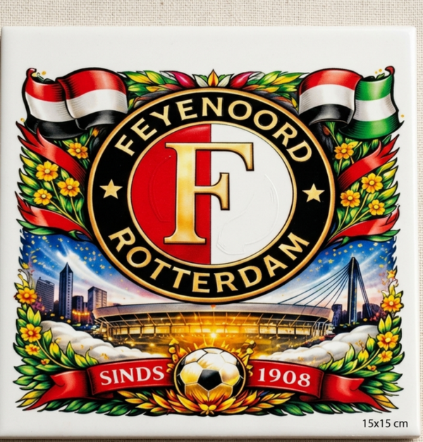 Feyenoord logo veel kleur