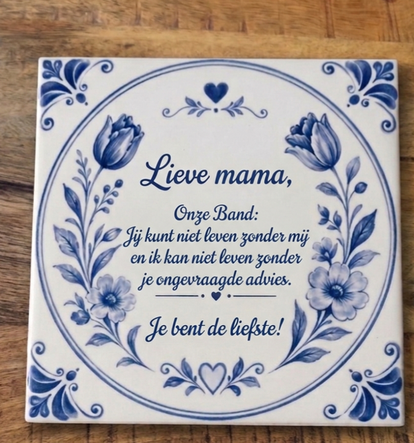 Lieve mama onze band