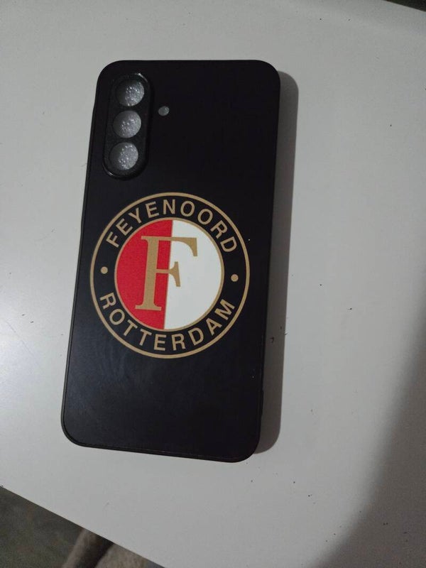 Feyenoord logo zwarte achtergrond