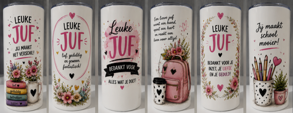 Juffen tumblers diverse varianten