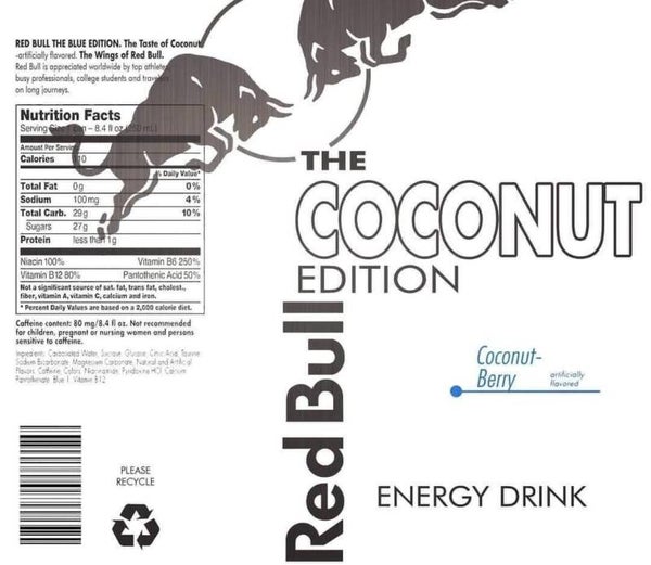 Red bull coconut