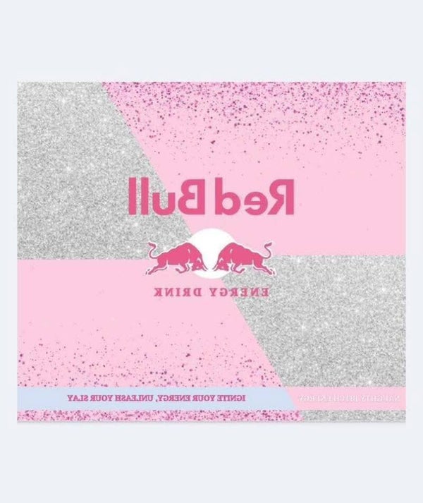 Red bull Roze Glitter