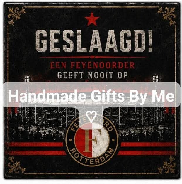 Geslaagd een Feyenoorder geeft nooit op