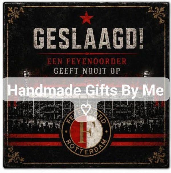 Geslaagd een Feyenoorder geeft nooit op