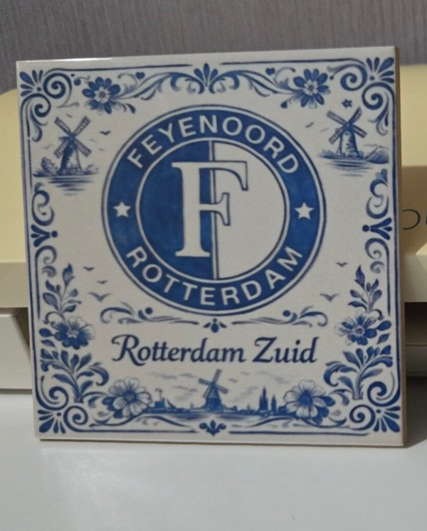 Feyenoord Rotterdam Zuid Delftsblauw