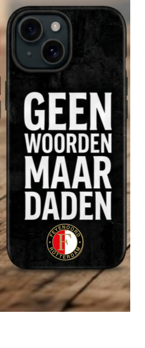 Geen woorden maar daden zwart