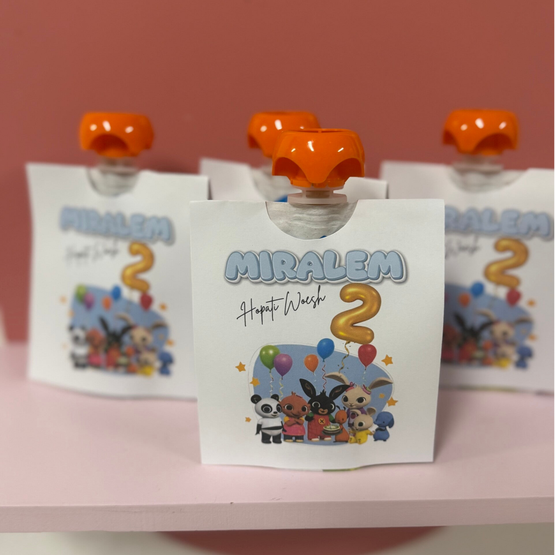 Knijpfruit met Bing wikkel