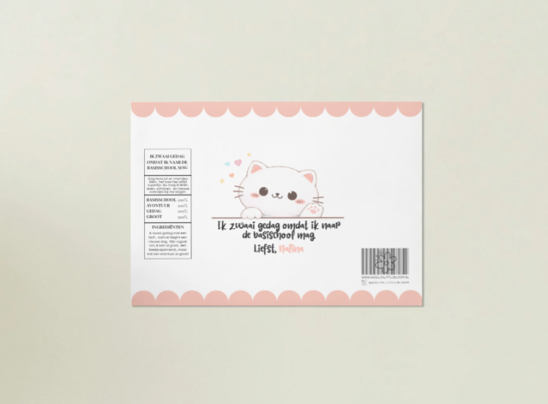 PDF bloom traktatiezak | Kitten afscheid