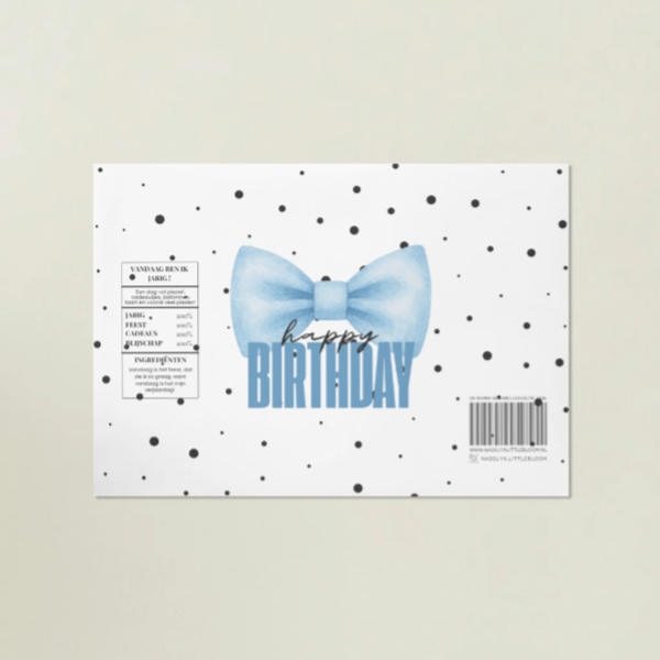 De Kleine Gelukjes | Blauwe strikje