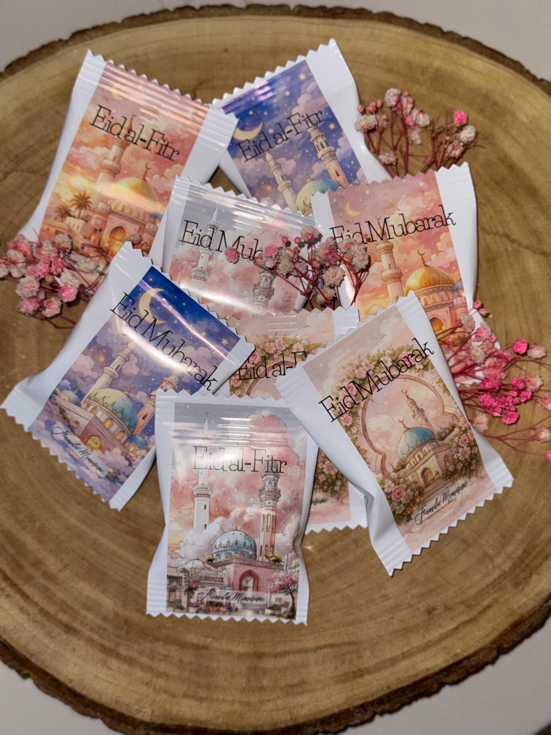 Barakah chocoladezakje (set van 4 stuks)