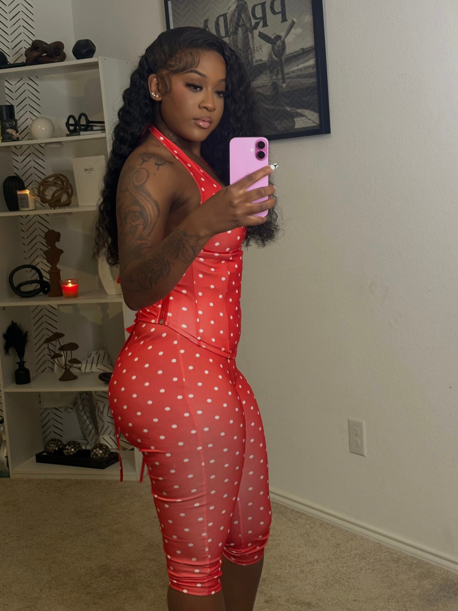 Red Polka Dot