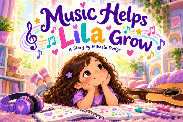 Music helps Lila grow (story book)