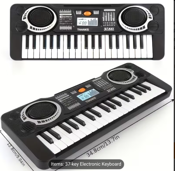 37 mini piano keys