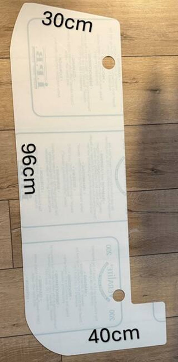 Vorlegeblech/Armaturentafel Kunststoff