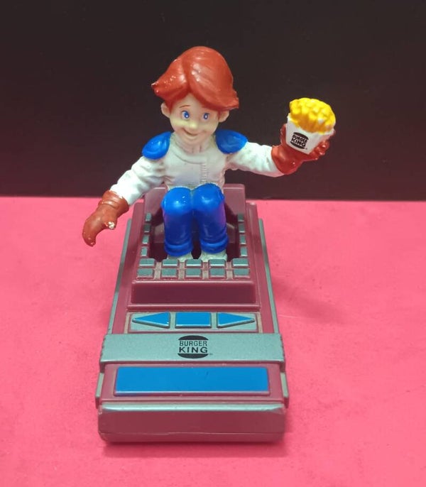 Figura de goma pvc Kids Club V Happy Meal promoción Burger King año 1990