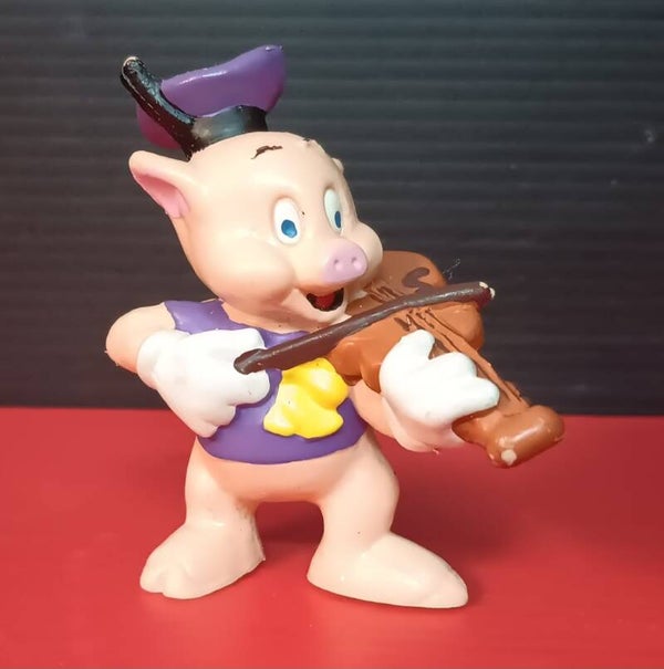 figura de goma pvc serie LOS TRES CERDITOS Disney VIONILISTA Bully