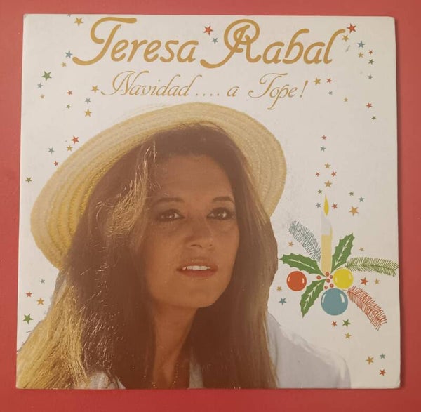SINGLE DISCO VINILO TERESA RABAL NAVIDAD A TOPE