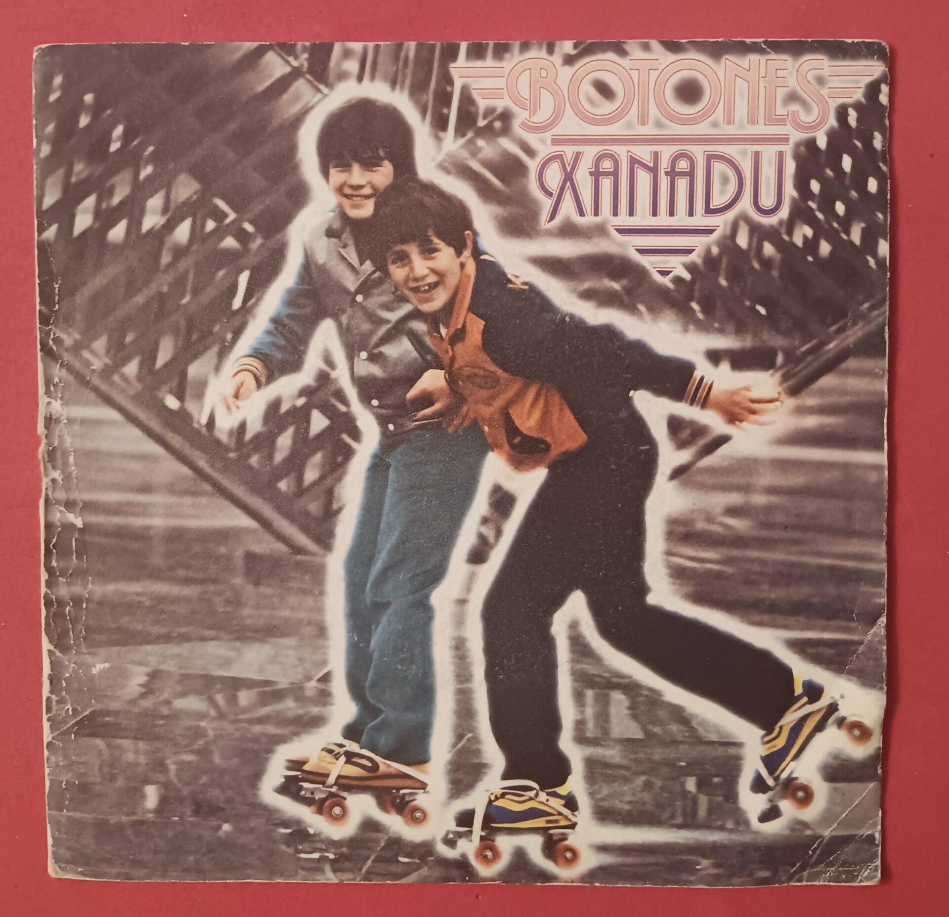 SINGLE DISCO VINILO GRUPO INFANTIL BOTONES XANADU
