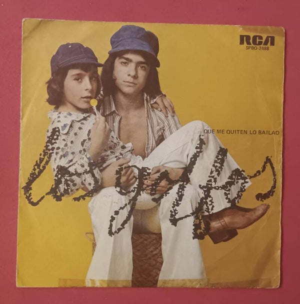 SINGLE DISCO VINILO LOS GOLFOS QUE ME QUITEN LO BAILAO