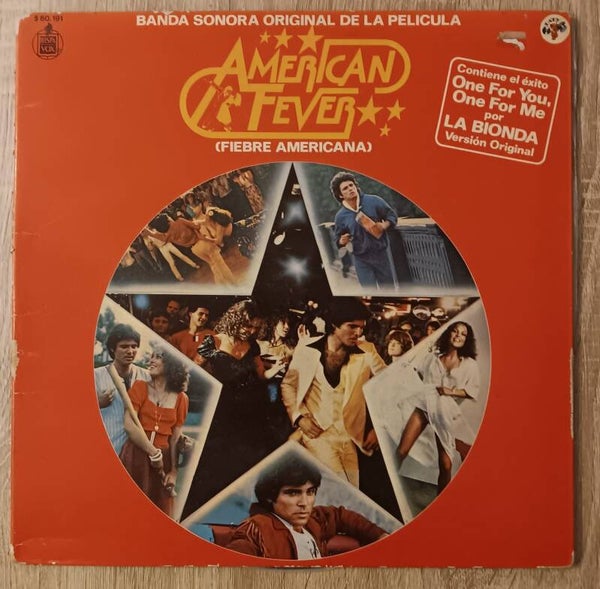 LP DISCO VINILO BSO BANDA SONORA ORIGINAL AMERICAN FEVER FIEBRE AMERICANA
